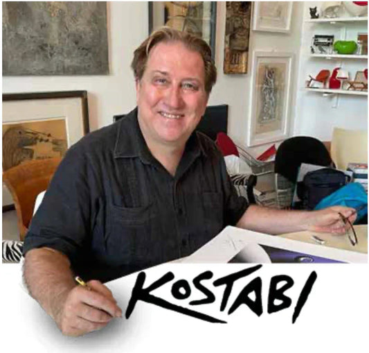 Mark Kostabi e la sua straordinaria grafica fine art
