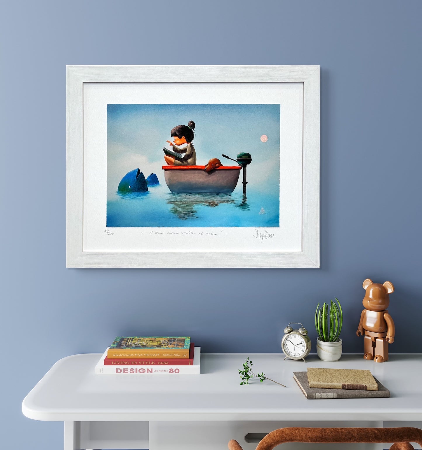 "Chi gioca con me?! " cm 30x30 Diego Santini