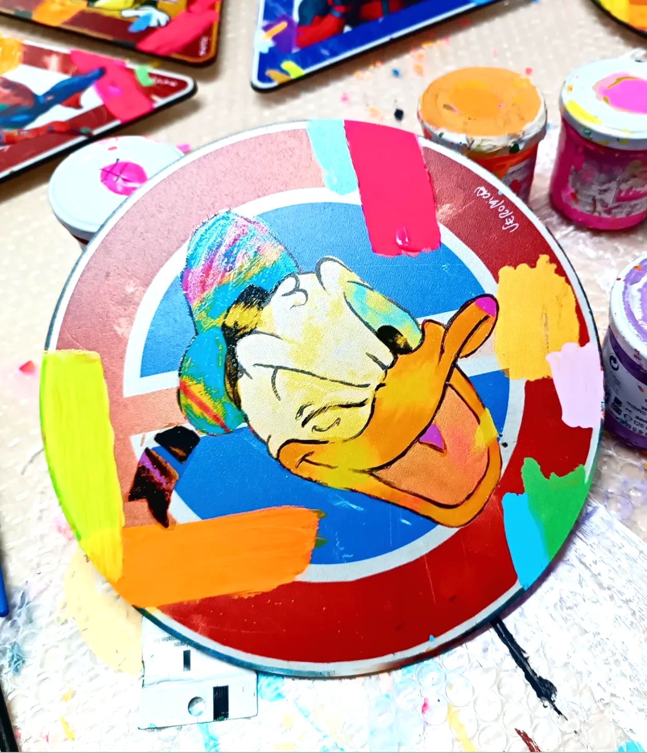 DUCK PROHIBITION - MINI segnali collection | Veronica