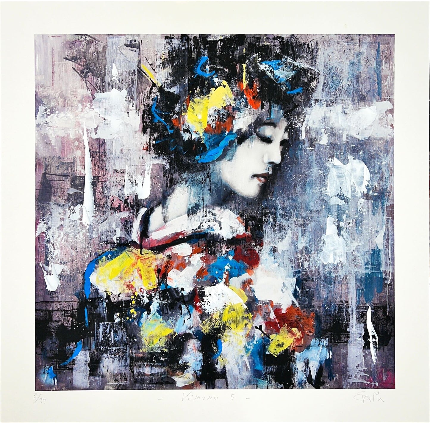 " Kimono 5” 60x60 CM | Mauro Spinelli