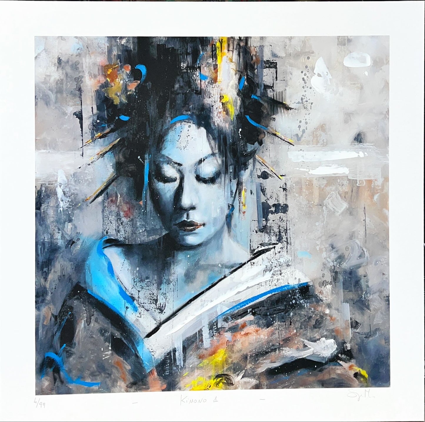 " Kimono 1 ” 60x60 CM | Mauro Spinelli