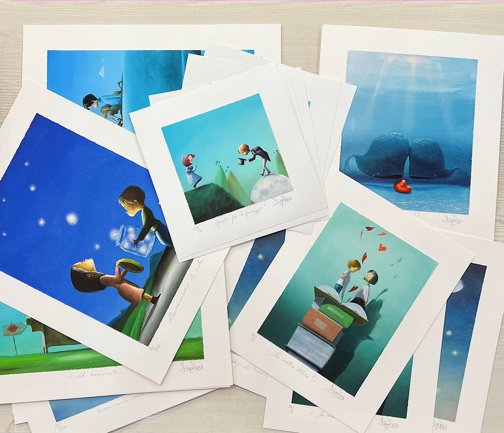 Guidati da una stella ! cm 19x19 | Diego Santini