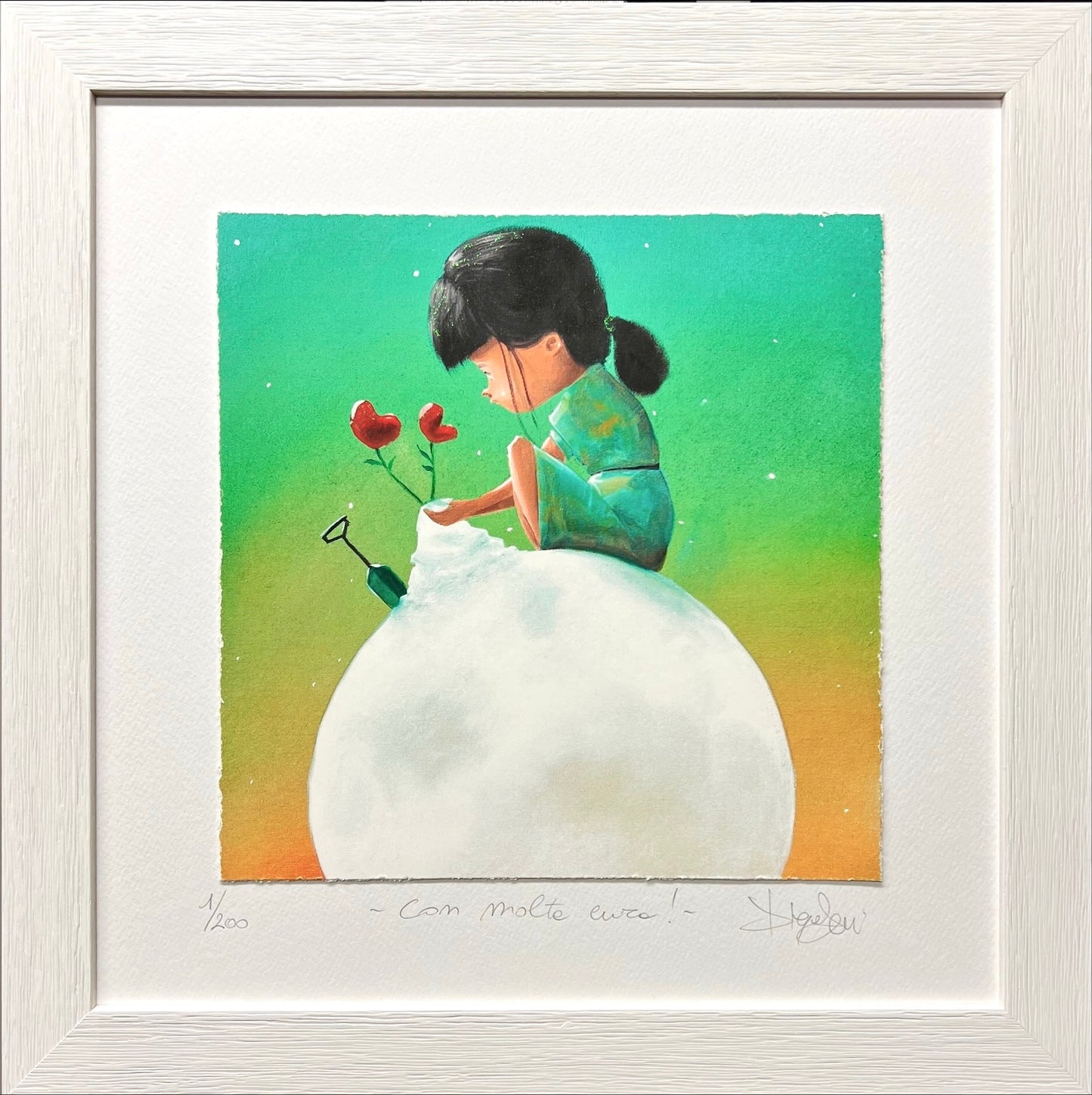 Con molta cura ! cm 35x35 | Diego Santini