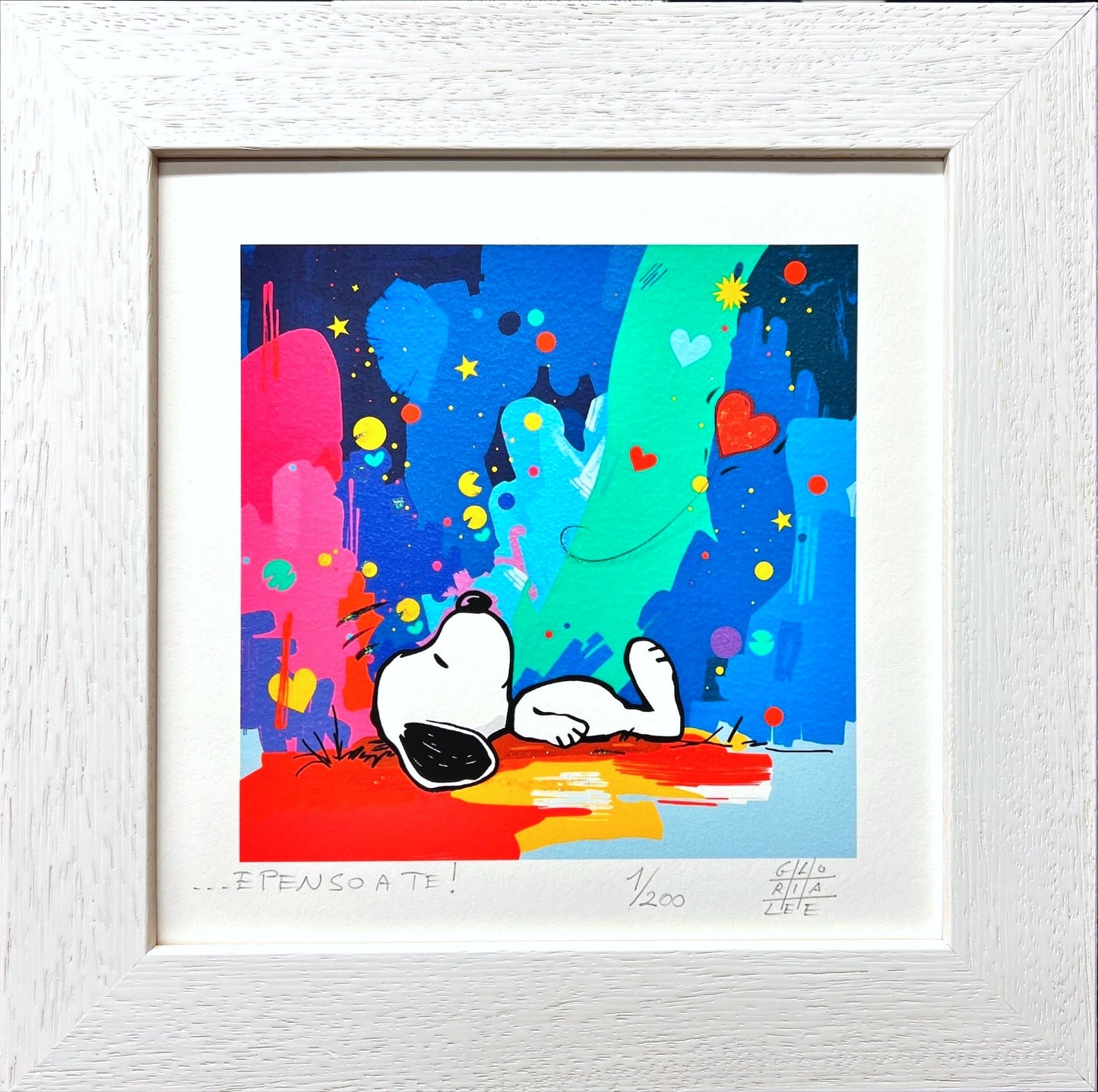 E penso a Te ! cm 19x19 | Gloria Lee