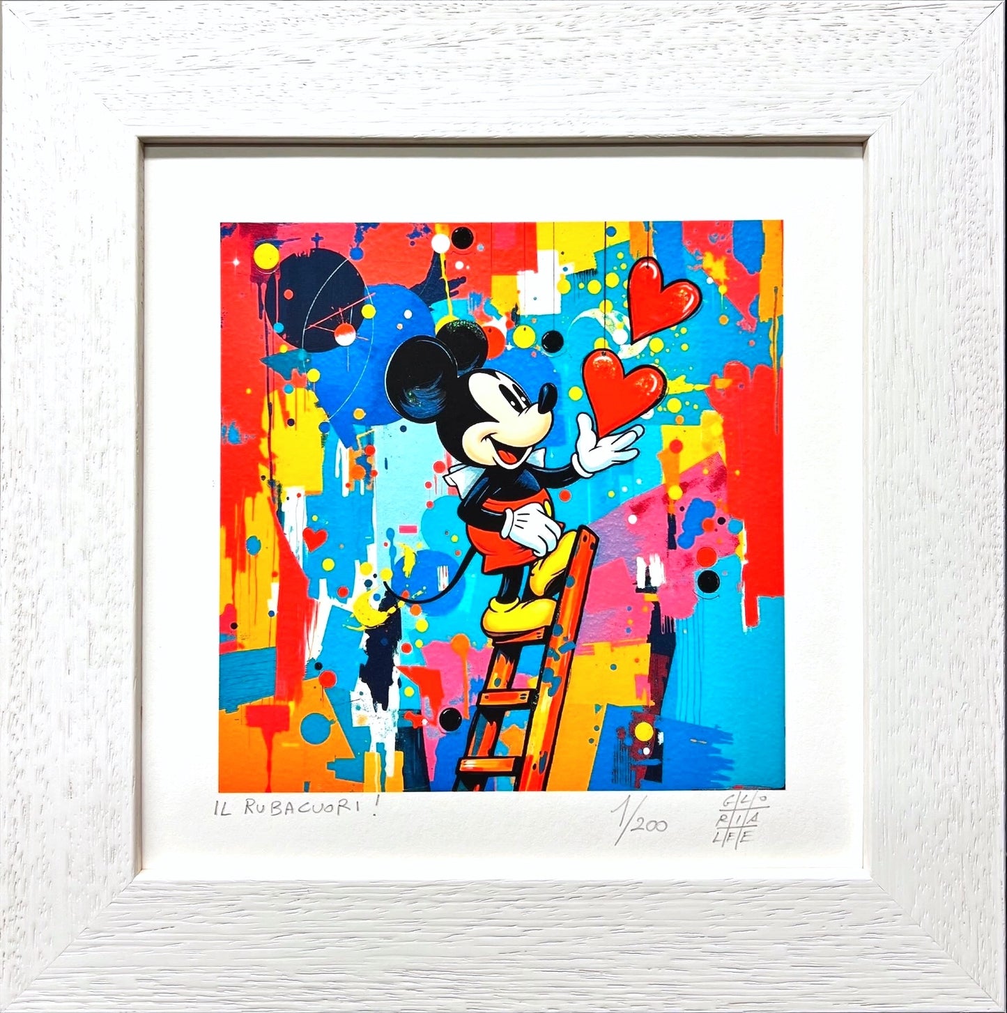 il rubacuori ! cm 19x19 | Gloria Lee