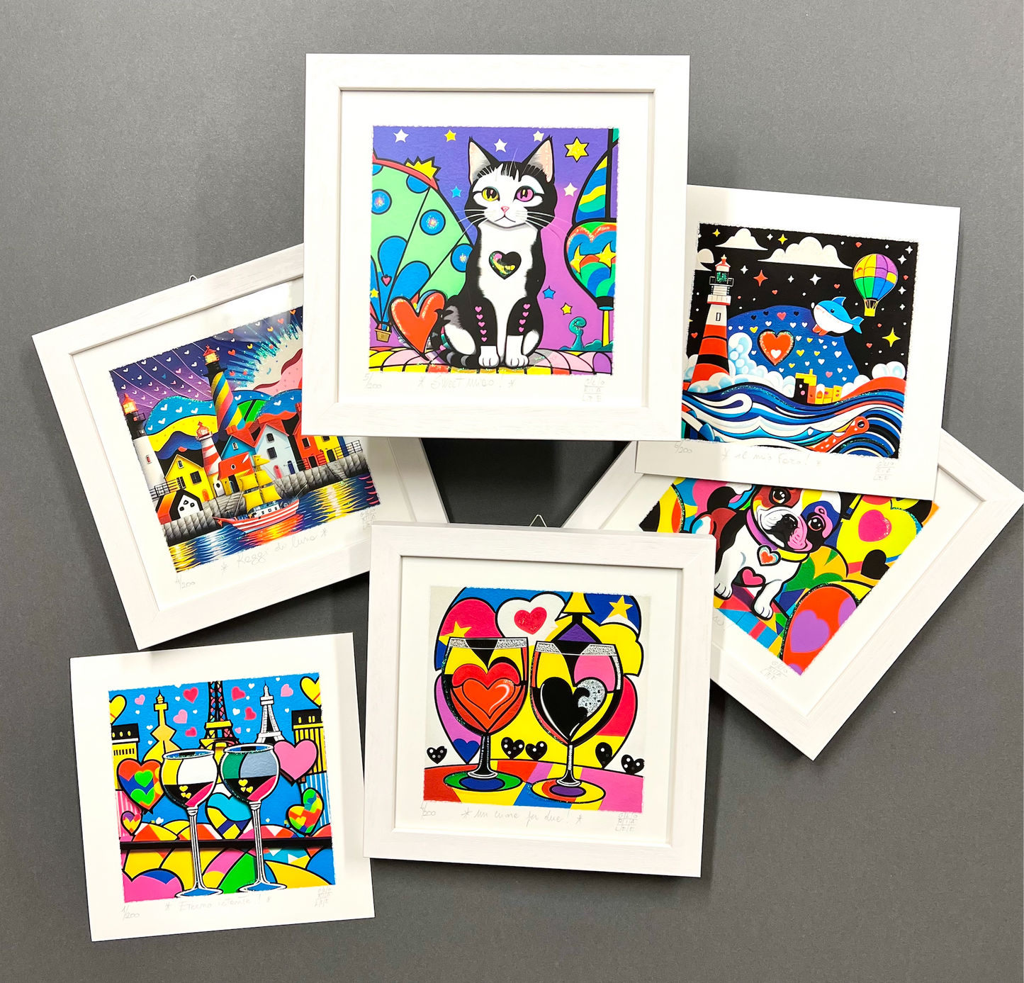 Di cuore ! cm 19x19 | Gloria Lee
