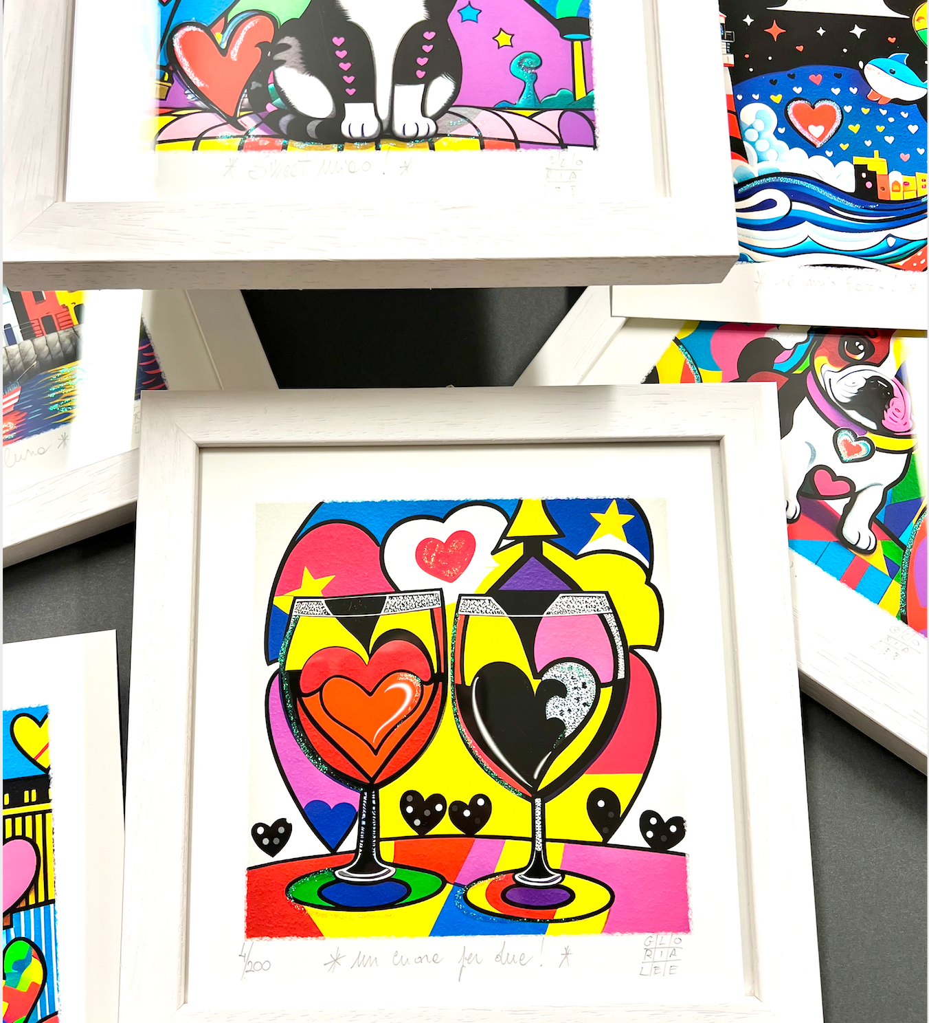 Di cuore ! cm 19x19 | Gloria Lee