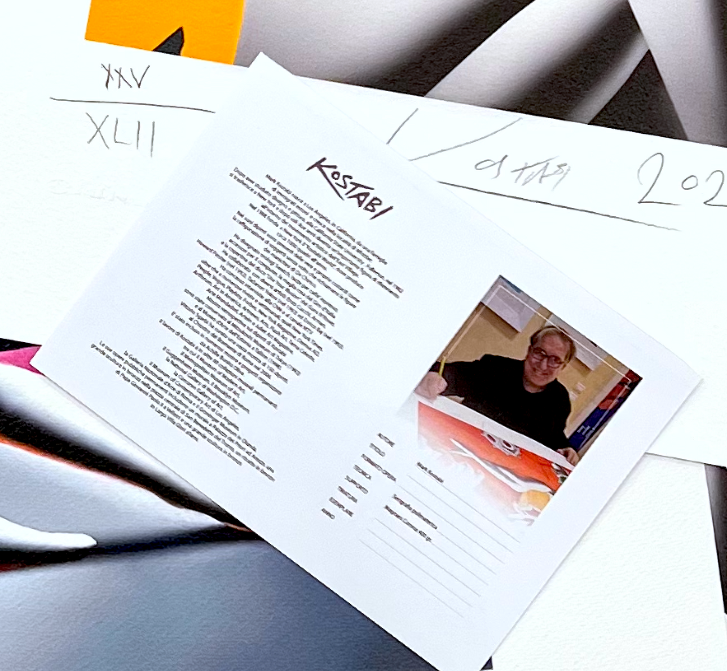 ELEGANCE IN ENLIGHTEMENT CM 120X70 | Mark Kostabi