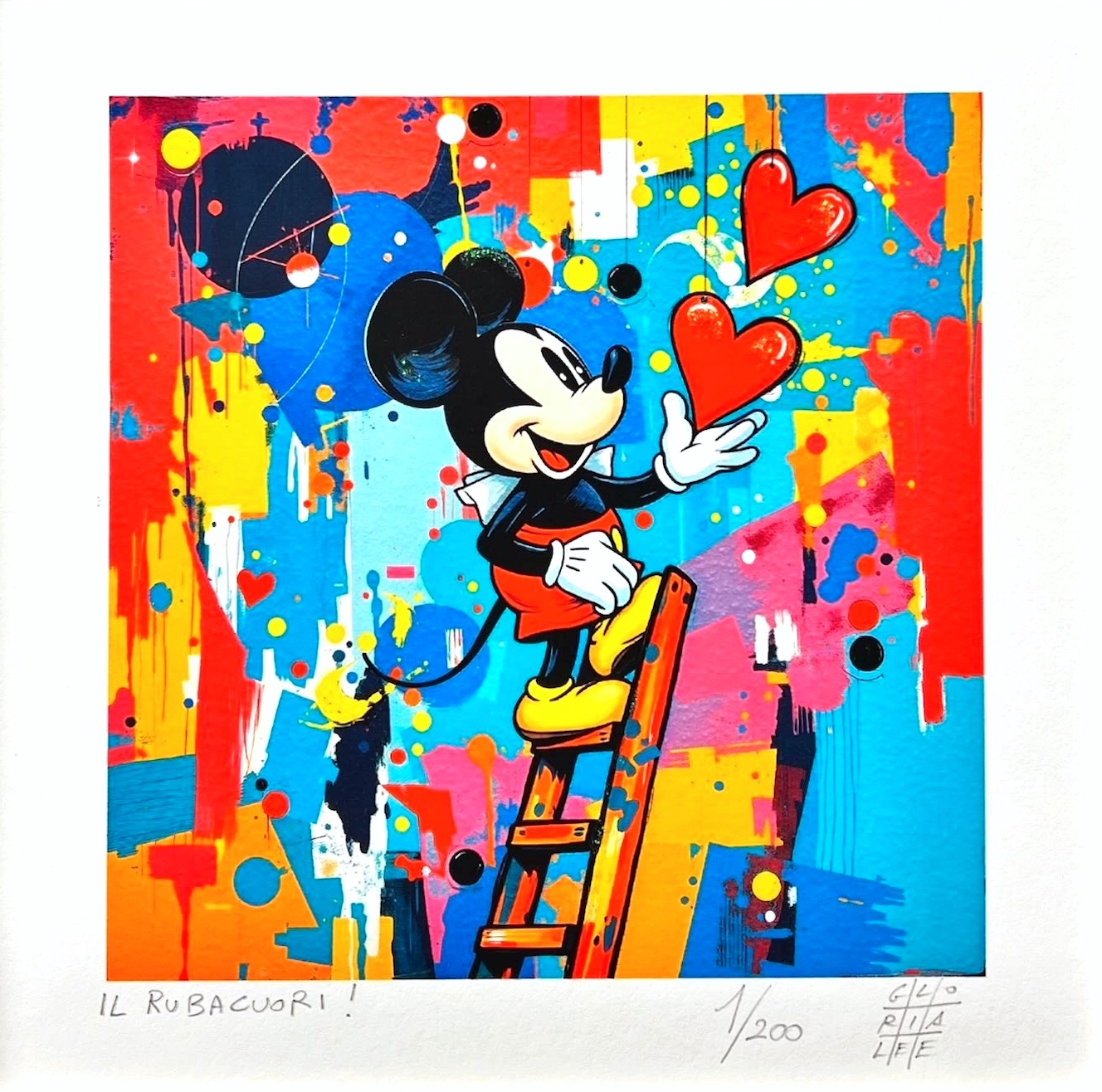 il rubacuori ! cm 19x19 | Gloria Lee
