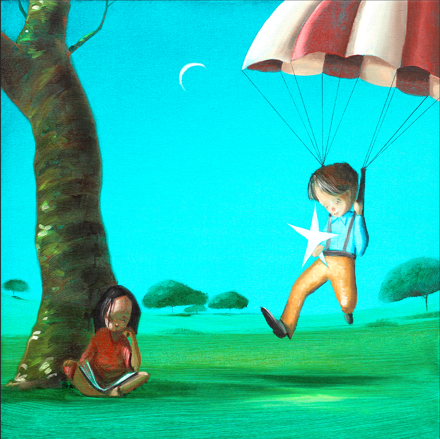 Leggero Leggero ! cm 35x35 | Diego Santini
