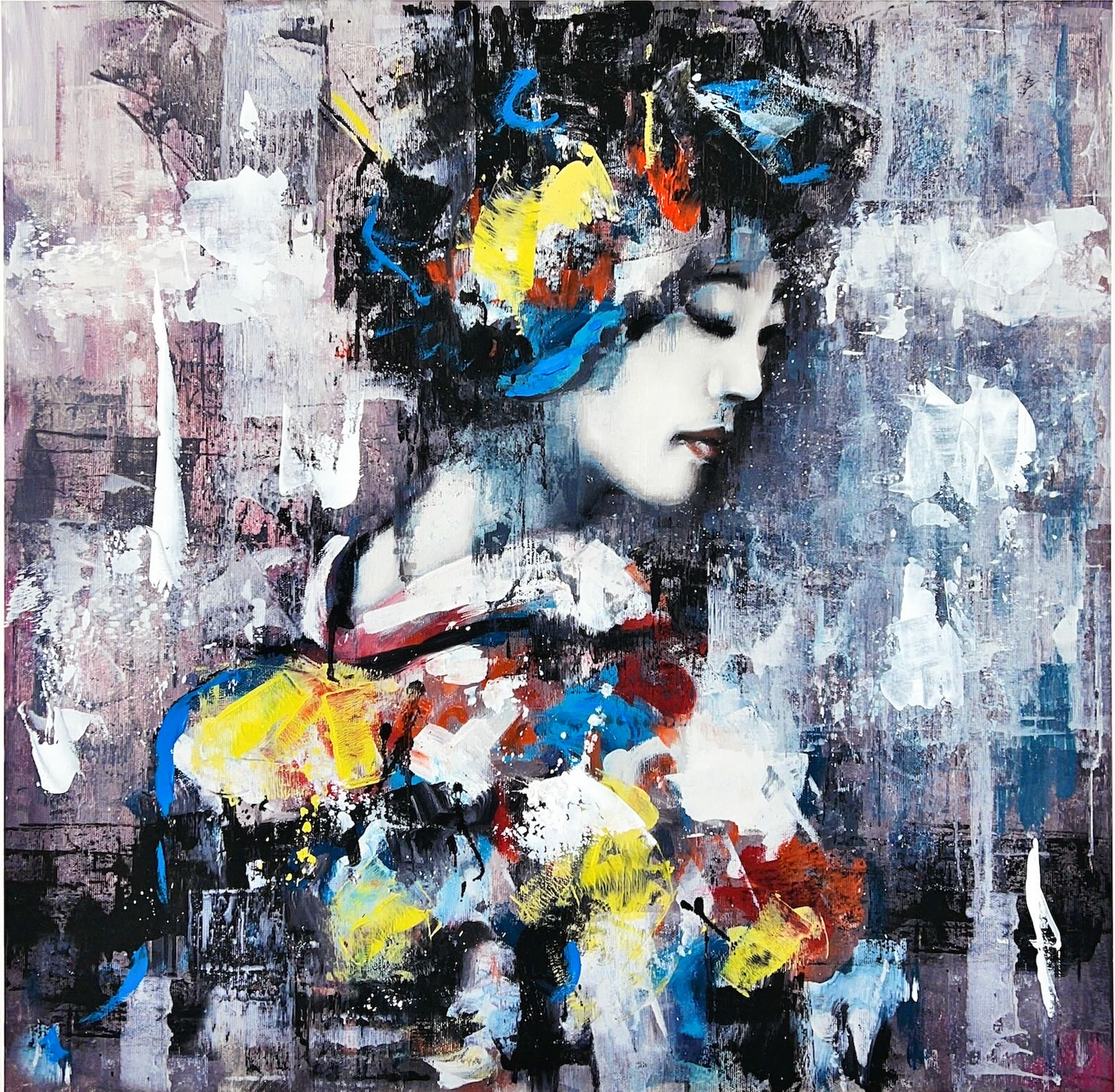" Kimono 5” 60x60 CM | Mauro Spinelli