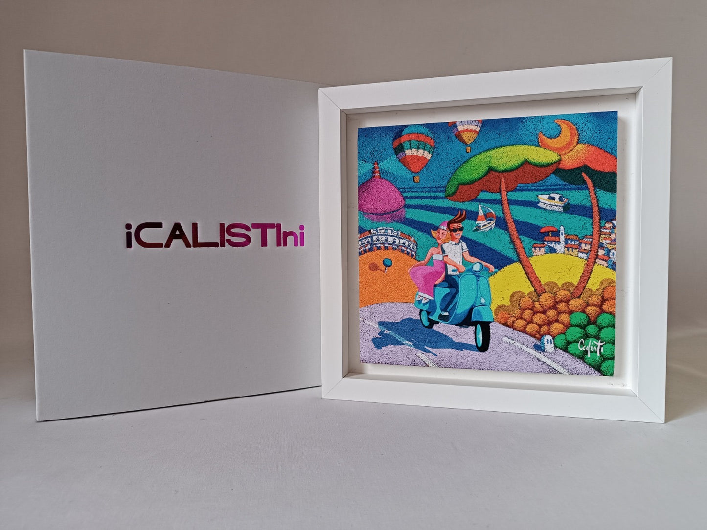 iCALISTIni cm 19x19 "Strada" | di Stefano Calisti