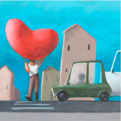 Un solo amore ! cm 19x19 | Diego Santini
