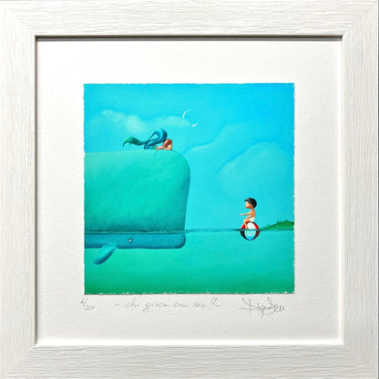 "Chi gioca con me?! " cm 30x30  Diego Santini