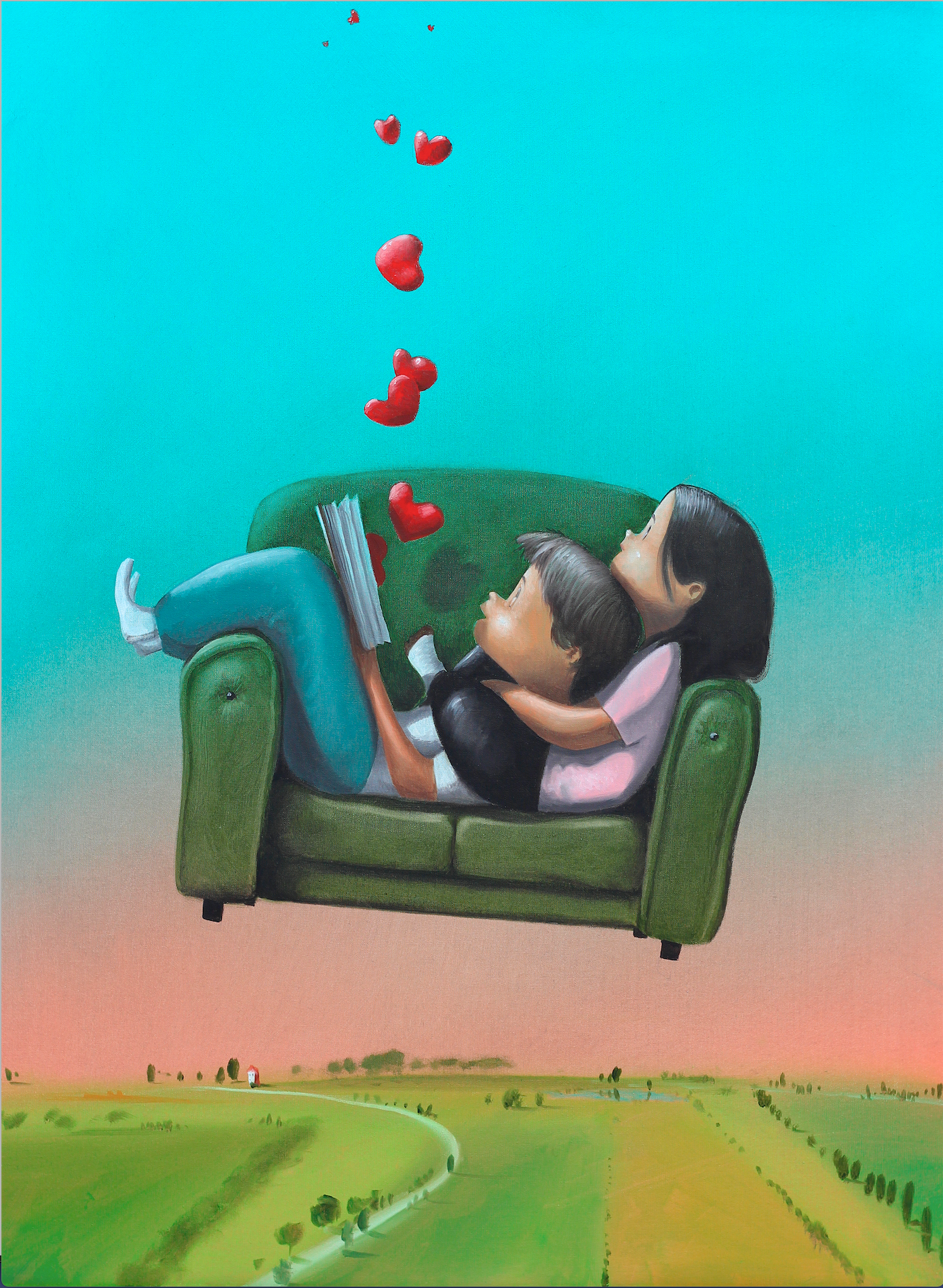 Leggiamola ancora! cm 32x40 | Diego Santini