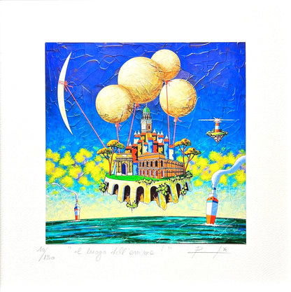 “il Luogo dell'anima" cm 30x30 | Loris Paolucci