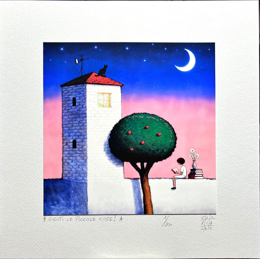“Goditi le piccole cose ! " cm 30x30 | Gloria Lee
