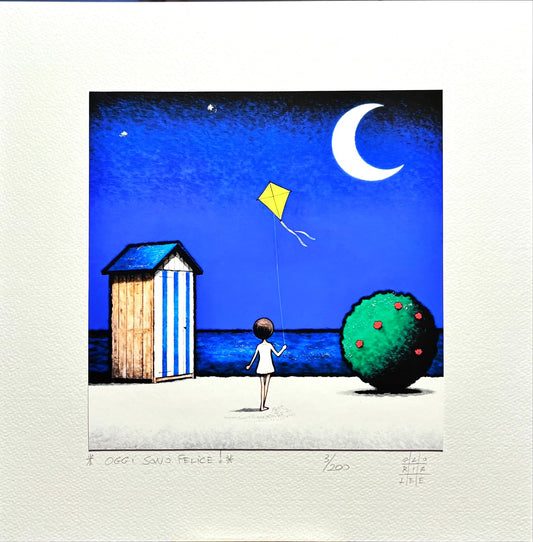 “Oggi sono felice ! " cm 30x30 | Gloria Lee