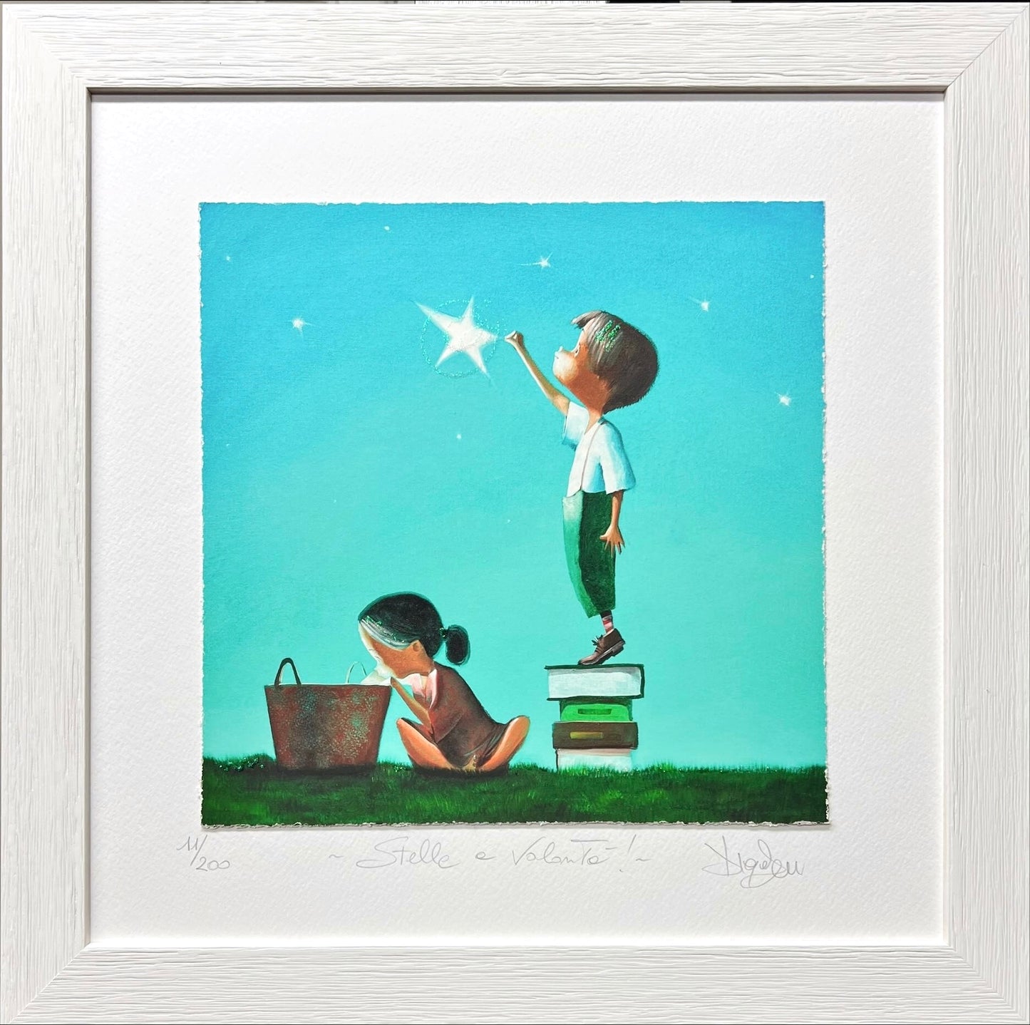 Stelle a volontà ! cm 35x35 | Diego Santini