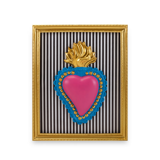 Quadro decorativo Pop con cuore sacro | HENRIETTE