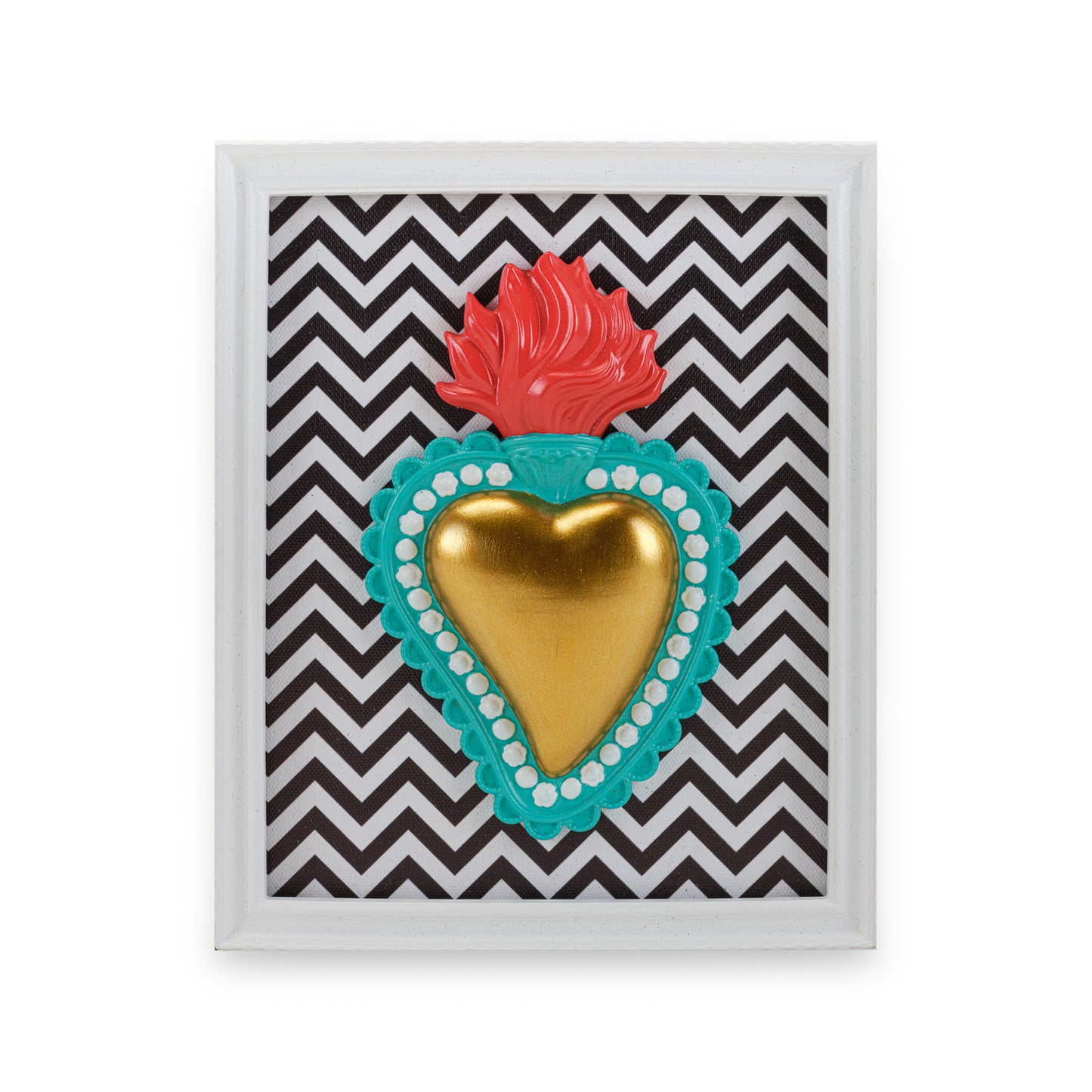 Quadro decorativo Pop con cuore sacro | HENRIETTE