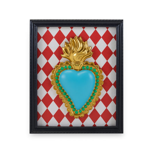 Quadro decorativo Pop con cuore sacro | HENRIETTE