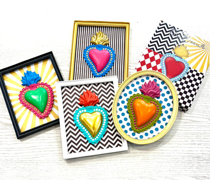 Quadro decorativo Pop con cuore sacro | HENRIETTE