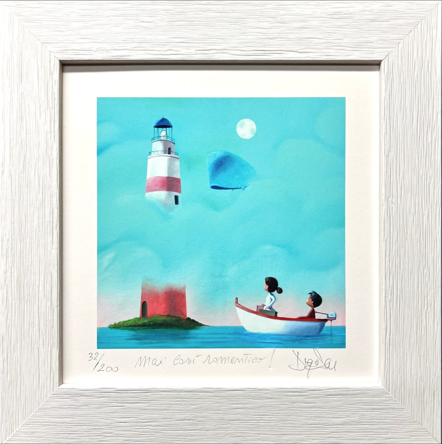 Mai così romantico ! cm 19x19 | Diego Santini