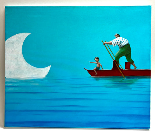 Dipinto ad olio su Tela cm 50x70 | Diego Santini