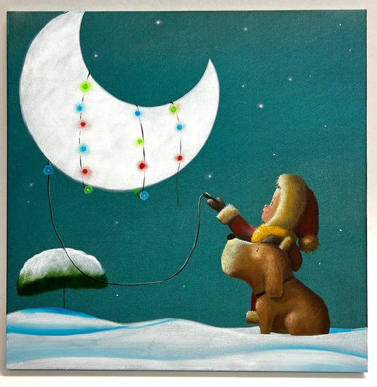 Dipinto ad olio su Tela cm 40x40 | Diego Santini