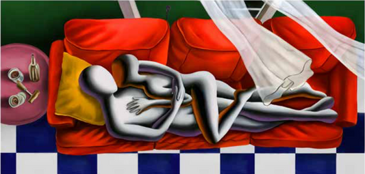 ENDLESS LOVE 90X55 CM  | Mark Kostabi