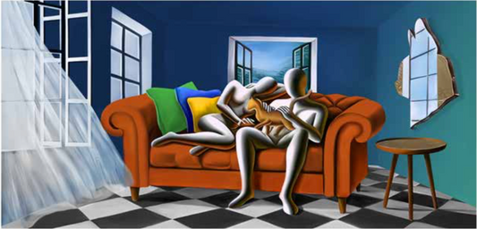 THE BREEZE OF TRANQUILITY CM 120X70  | Mark Kostabi