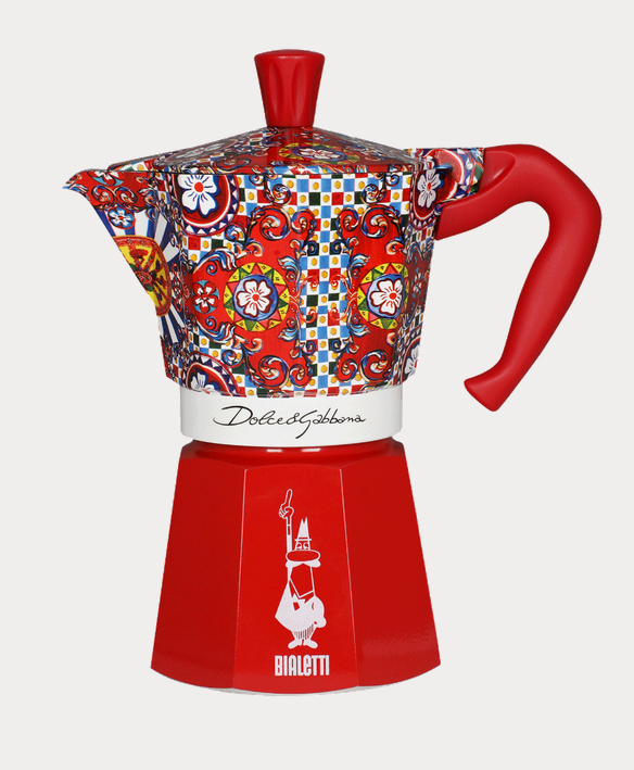 Moka Express 3 tazzine Bialetti Dolce&Gabbana | Carretto Siciliano