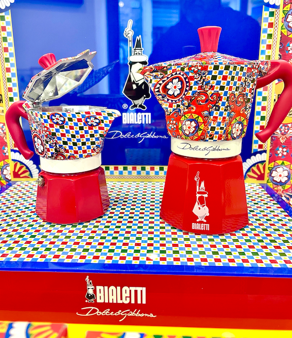 Moka Express 6 tazzine Bialetti Dolce&Gabbana | Carretto Siciliano