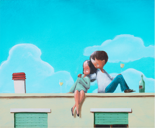 "Uno sguardo al futuro! " cm 40x35 | Diego Santini