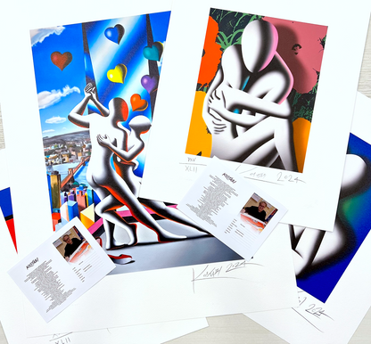 LIBERI DAL MONDO VIRTUALE  68X70 CM  | Mark Kostabi