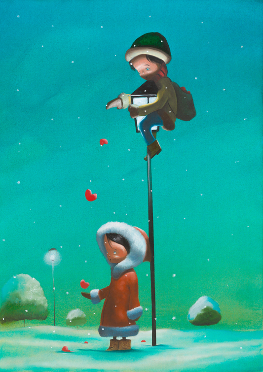 Senti ancora Freddo?! cm 24x30  Diego Santini