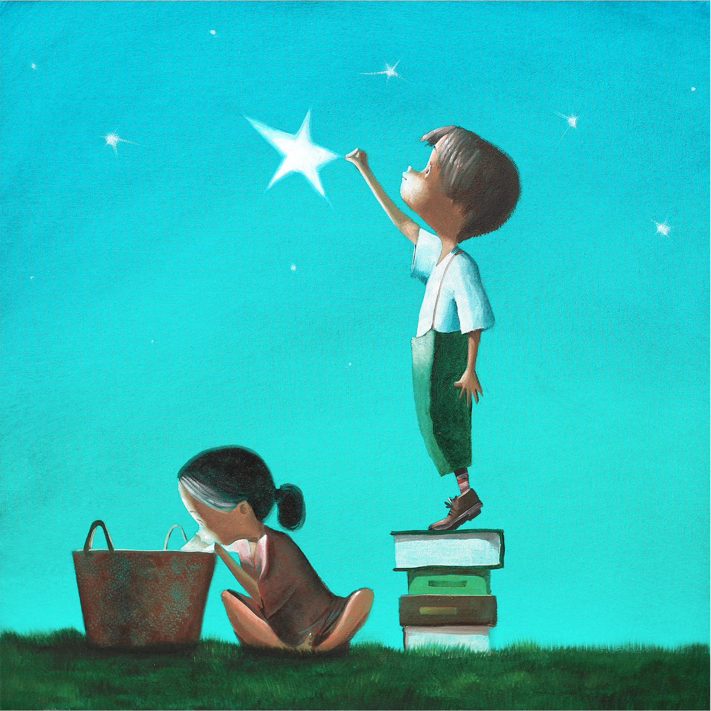 Stelle a volontà ! cm 35x35 | Diego Santini