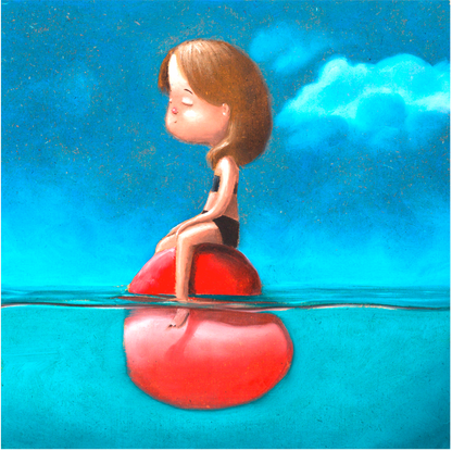 Portami dove vuoi ! cm 19x19 | Diego Santini