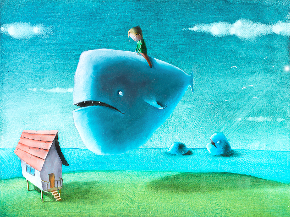 Quella è casa mia! cm 35x45 | Diego Santini