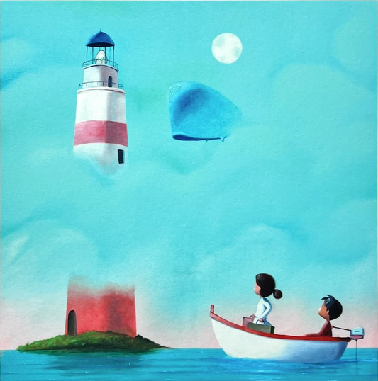 Mai così romantico ! cm 19x19 | Diego Santini