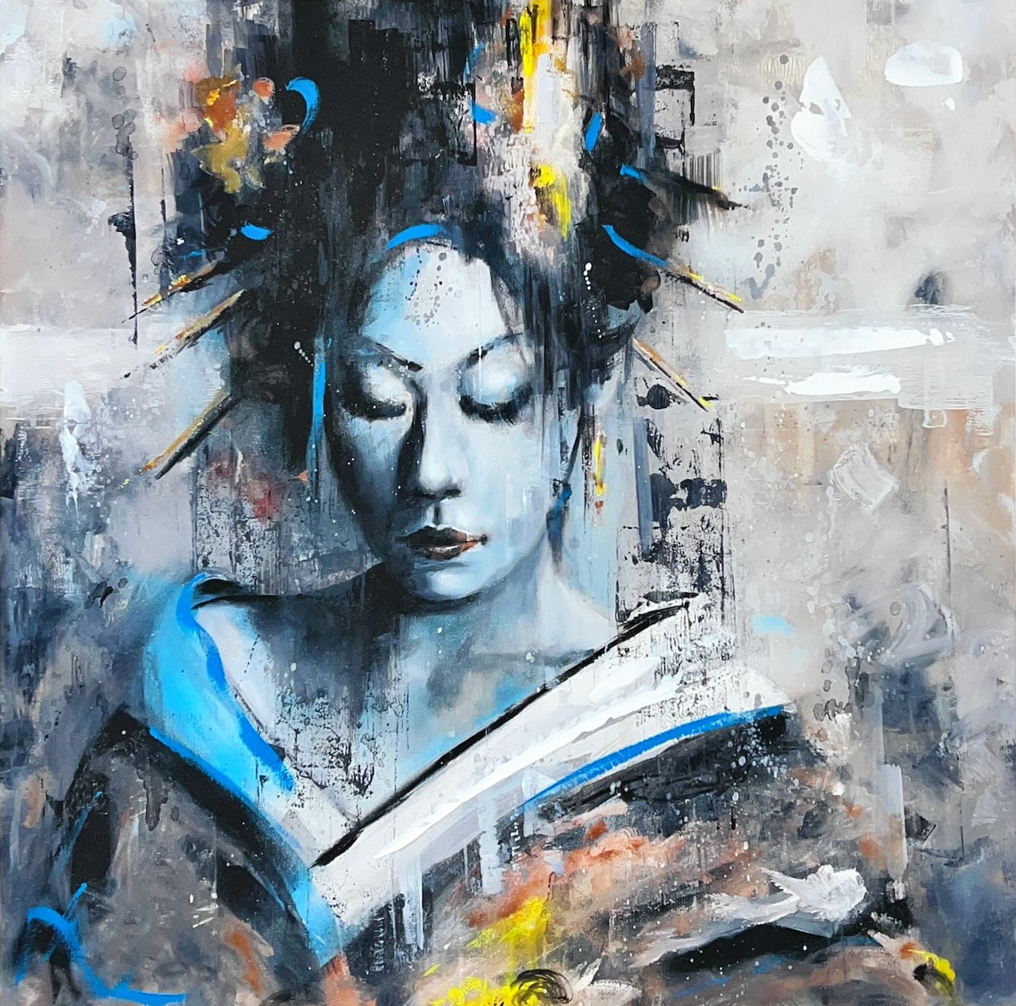 " Kimono 1 ” 60x60 CM | Mauro Spinelli