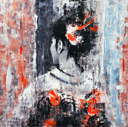 " Kimono 3 ” 60x60 CM | Mauro Spinelli