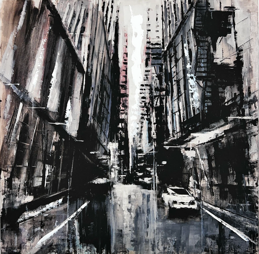 " Chicago ” 60x60 CM | Mauro Spinelli